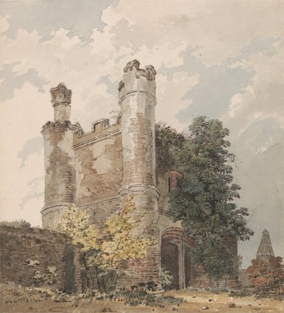 Tolleshunt-Beckingham, Essex by Thomas Girtin